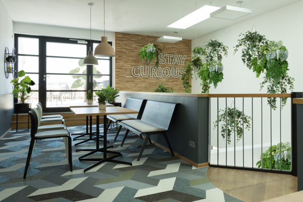 Here Technologies NewWork Office Design for Grebenstein